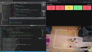 Robot pathfinding system test