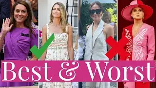 Best & Worst: Kate Middleton at Wimbledon, Meghan Markle in Hamptons, Queen Mary Olympics