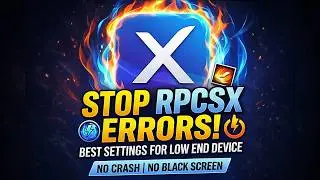 RPCSX Best Settings for Low End Device - Fix Crash and Black screen