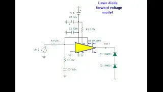Creation and Simulation of an OPA569 Laser Driver Circuit