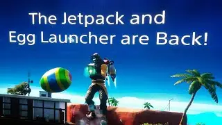The Jetpack and Egg Launcher are Back Secret Easter update Fortnite Chapter 3 Season 2