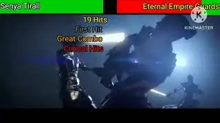 Senya Tirall vs Eternal Empire Guards with healthbars / Nathema Sanitarium Fight