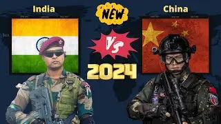 India vs China military power comparison 2024 \ Сравнение военной мощи Индии и Китая в 2024 году