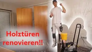 Alte Holztüren renovieren statt neu kaufen !!
