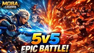 MOBA Legends 5v5 &ndash; Эпическая командная битва | Невероятные навыки и невероятные сражения