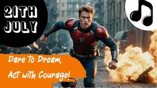 Dare to Dream, Act with Courage! by HasWings&trade; original Song