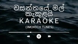 Wasanthaye Mal Kakulai_වසන්තයේ මල් කැකුලයි - Imorich Tunes - Karaoke