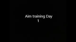 Aim Click Training Day 1