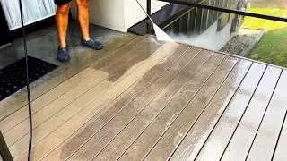 COMMERCIAL TREX DECK SOFTWASH