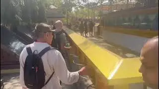 Индия город Сарнатх. Место силы, просветления и первой проповеди Будды.