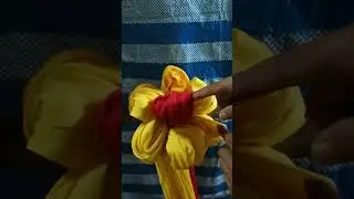 ผูกผ้า​ทำดอก​ ท้องช้าง