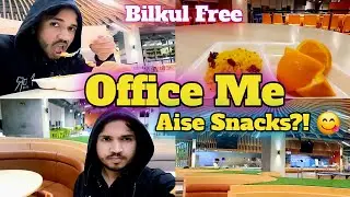 Office Me Aise Snacks Milte Hai 😋 | Canteen Time Vlog | Office Life in India