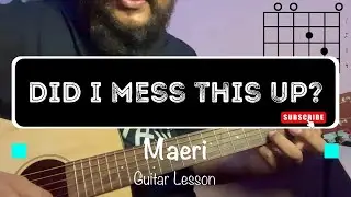 Maaeri &ndash; Euphoria | Full Guitar Lesson & Play Along #guitarlesson