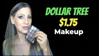 I Created a Fall Winter Makeup Look with Dollar Tree Finds