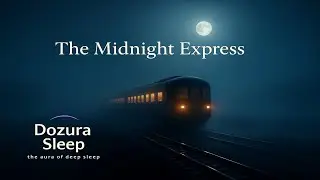 🚆 The Midnight Express 🌌 | Train Ambience for Deep Sleep (10 Hours Black Screen Sleep)