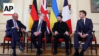Zelenskyy stresses importance of 'unity' at talks with European allies