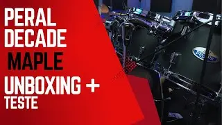 Unboxing + teste REAL: a Pearl Decade Maple vale tudo isso?
