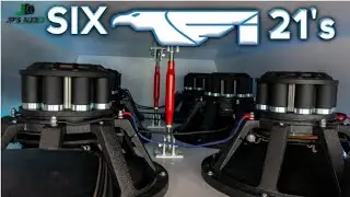 WOW 6 FI CAR AUDIO NEO 21 INCH SUBWOOFERS