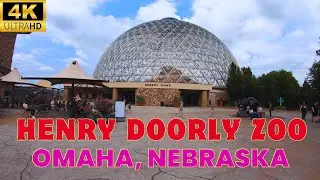 Henry Doorly Zoo | 4K Walking Tour | (outside) | Omaha, Nebraska, USA | Family Hiking Adventures