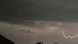 Orage violent en Lorraine