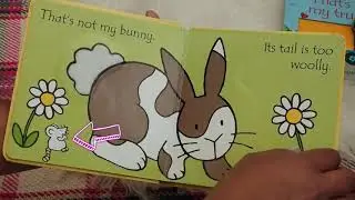 Thats not my Bunny Story Book Toddler Kids Usbourne | ✨The Risha Show✨