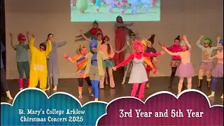 St  Mary's College Arklow Chirstmas Concert 2025 3rd and 5th year