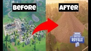 Fortnite Playground mode, speed build Greasy Grove