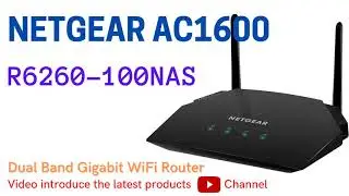 NETGEAR AC1600 Dual Band Gigabit WiFi Router (R6260) : SPECIFICATIONS