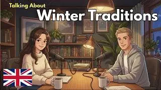 How to Talk About Christmas traditions in English | English Conversation Practice