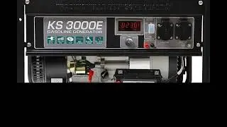 Generator de curent pe benzina monofazat 3.0 kW Konner & Sohnen KS 3000E Cod SKU: KS 3000E