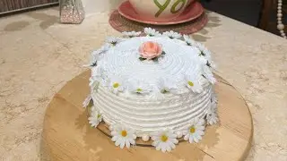 كيك الكسلانين 2025مع تحضيركريمه متماسكه للحشو الكيك وتغليفه السهل مع دلال حناوي 