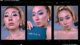 Euphoria Rhinestone Makeup Using Affordable Makeup | Alterego | 저렴한 화장품으로 보석 화장 하기 | HeyJuHey
