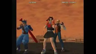 Project Justice (Dreamcast) Gameplay -No Commentary- | Dreamcast VGA Box | Rival Schools