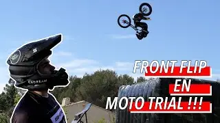 Mon premier Frontflip en moto Trial - Kenny THOMAS