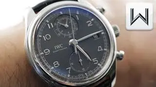 IWC Portugieser Chronograph Classic In House 3904-04 Luxury Watch Review