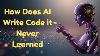 How Does AI Write Code it Never Learned