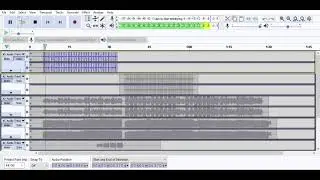 Making a music track for a @knowhow92 skateboard clip
