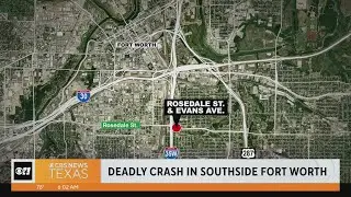 1 dead, 2 injured after police chase in Fort Worth