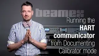 Running the HART communicator from Documenting Calibrator mode