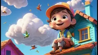 Rain Rain Go Away Soft Cloud Day | English Nursery Rhyme | Kids Songs | Baby Music