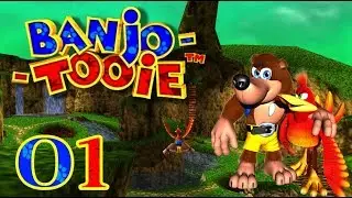 Lets Play Banjo-Tooie (100%, German) - 01 - Grunty´s Rache