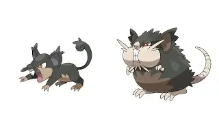 POKEMON GO NIANTIC RATTATA EVOLUTION RATICATE ALOLAN VERSION GOTTA CATCH EM ALL
