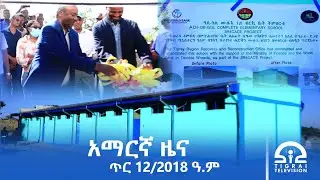 የምሽት 2፡00 ሰዓት አማርኛ ዜና | ጥር 12/2018 ዓ.ም | #Tigrai_Television | #ቴሌቪዥን_ትግራይ