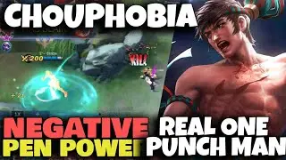 Chouphobia // Real One Punch Man // Learn How to Use Negative Pen // Mobile Legends