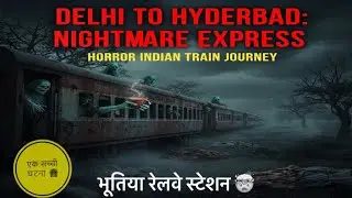 “दिल्ली से हैदराबाद ट्रेन : मौत की आख़िरी बोगी”😱😰 Delhi To Hyderabad Horror Train Story Hindi..?😱