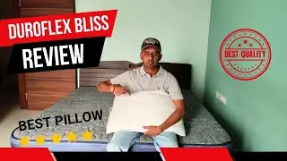 Duroflex Bliss Pillow Review-BEST Pillow for Sleeping |SECRET to Better Sleep? Duroflex Bliss pillow