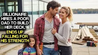 Billionaire Hires A Poor Dad To Build Her Deck, Ends Up Falling For His Strength