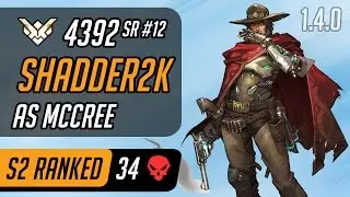 Shadder2k as McCree & Genji in Route 66 [Season 2 - Grand Master - 34 eliminations - Top 500]