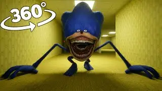 Shin Sonic Tapes Appear In Backroom - 360&ordm; ! | VR / 8K