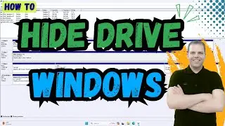 How to Hide Drives on Windows Computers | How to Hide Partition in Windows 11